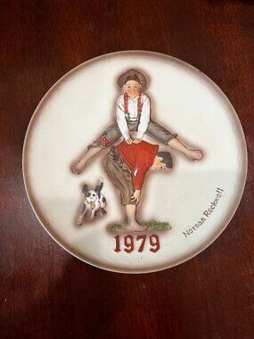 1979 Norman Rockwell Plate